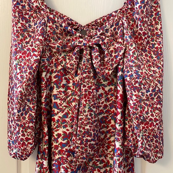 ANTHROPOLOGIE Sachin & Babi Floral Midi Dress 10P. - Picture 7 of 11